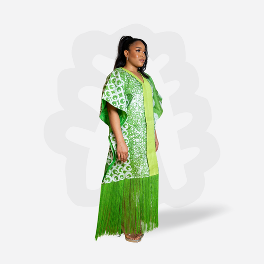 Fringe Obsession Bright Kaftan Bubu