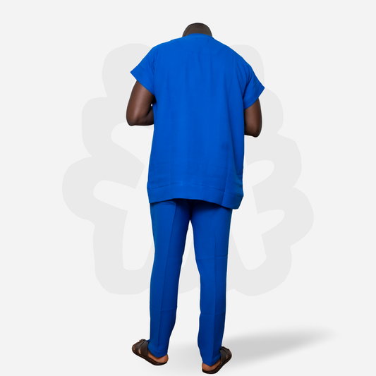 MODERN MAN SET - Contemporary African Minimalist Two-Piece Set