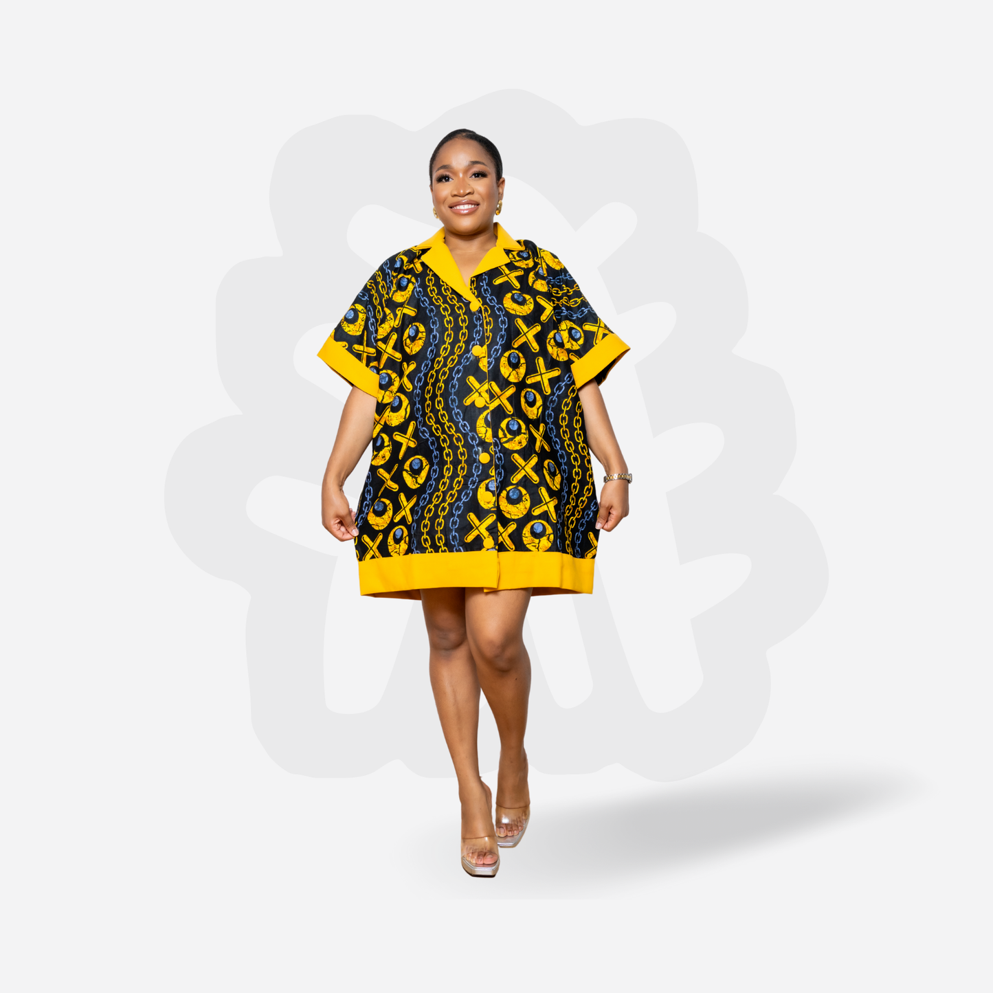 Chic Ankara Shorty Bubu