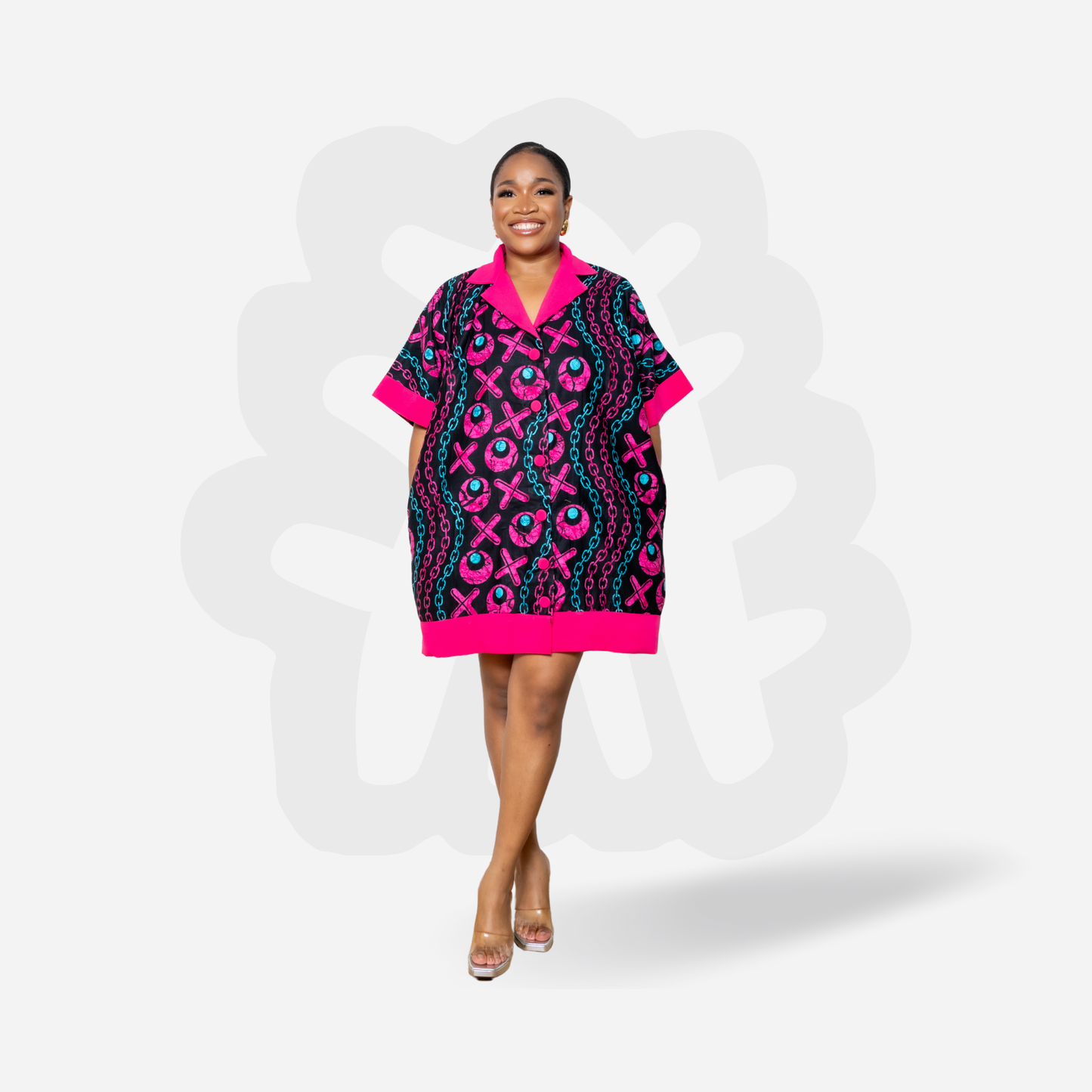 Chic Ankara Shorty Bubu