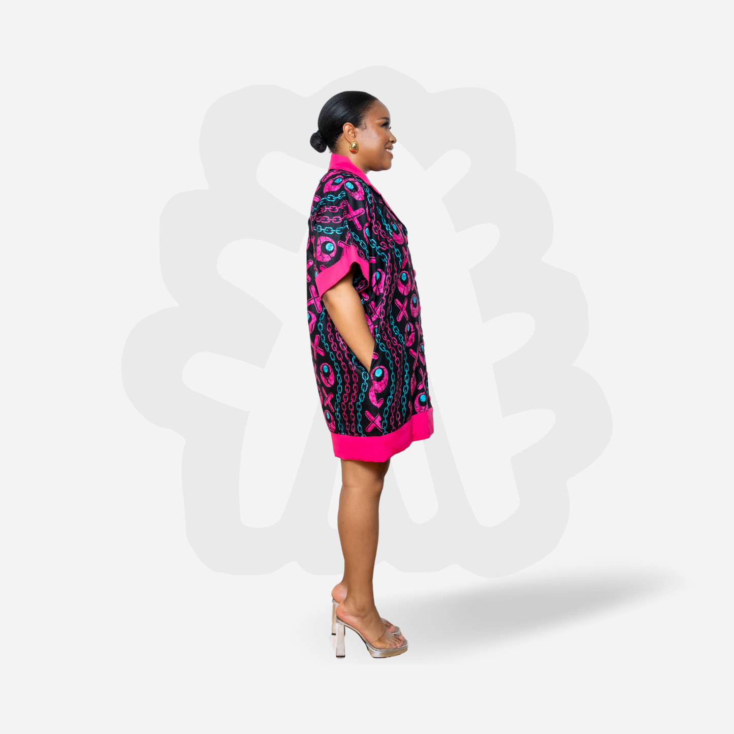 Chic Ankara Shorty Bubu