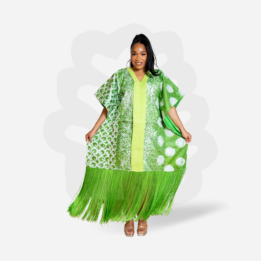 Fringe Obsession Bright Kaftan Bubu