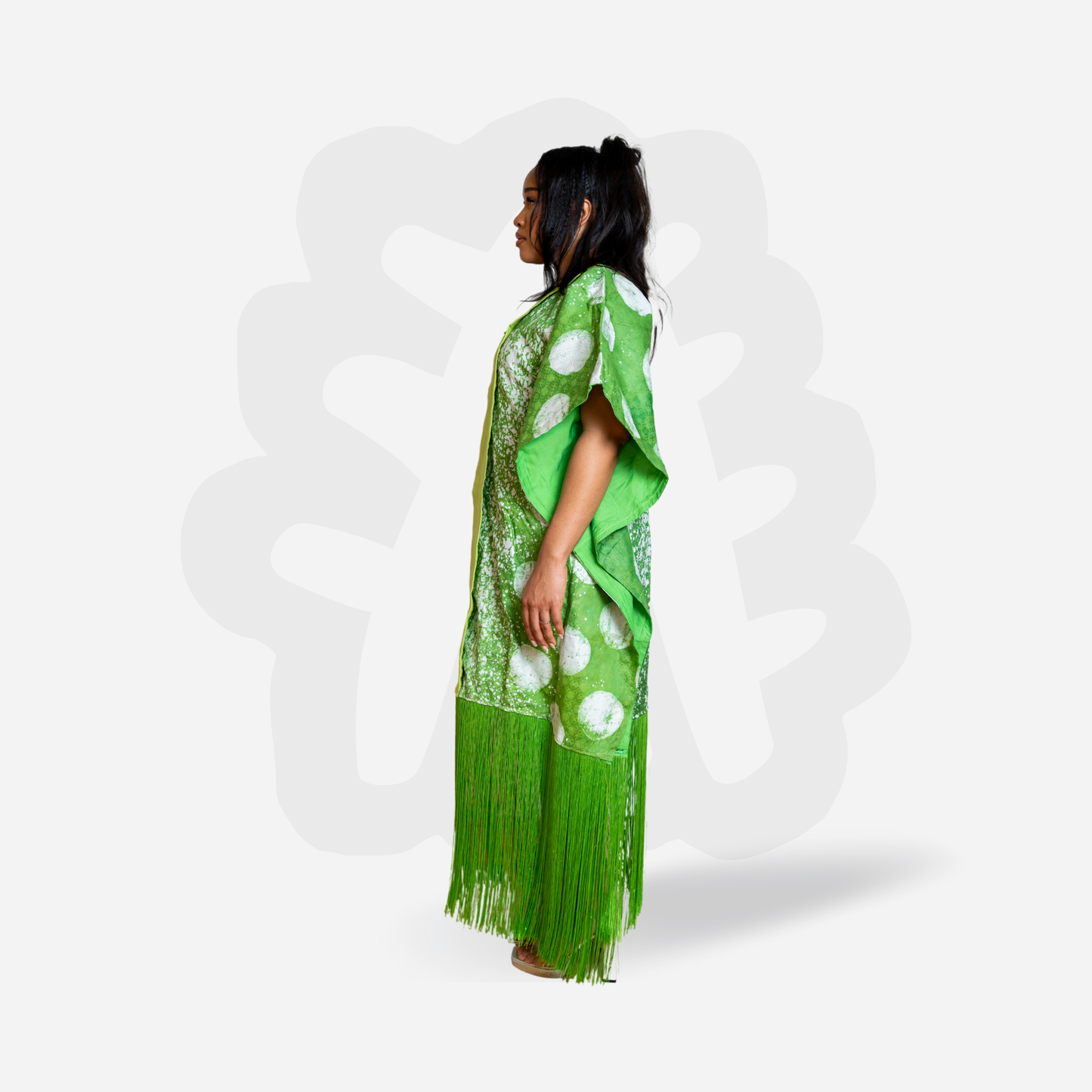 Fringe Obsession Bright Kaftan Bubu