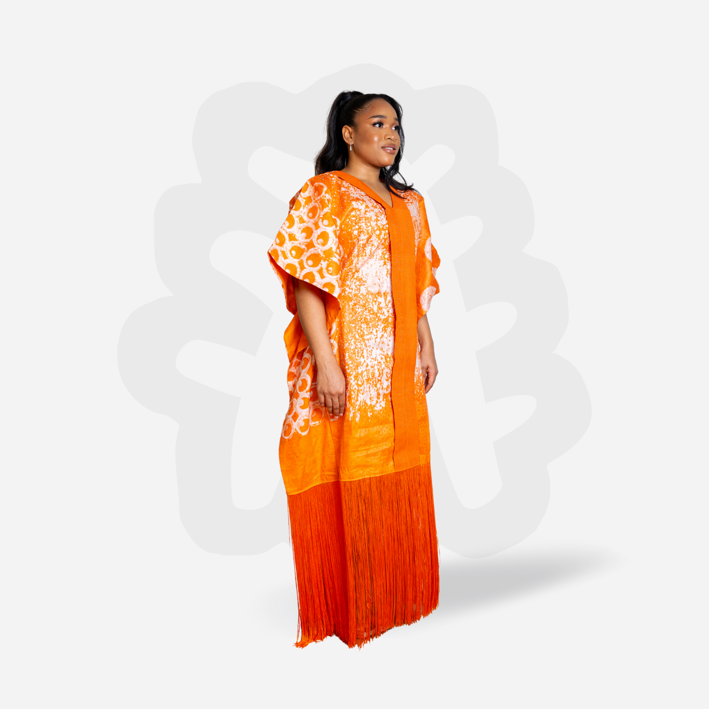 Fringe Obsession Bright Kaftan Bubu