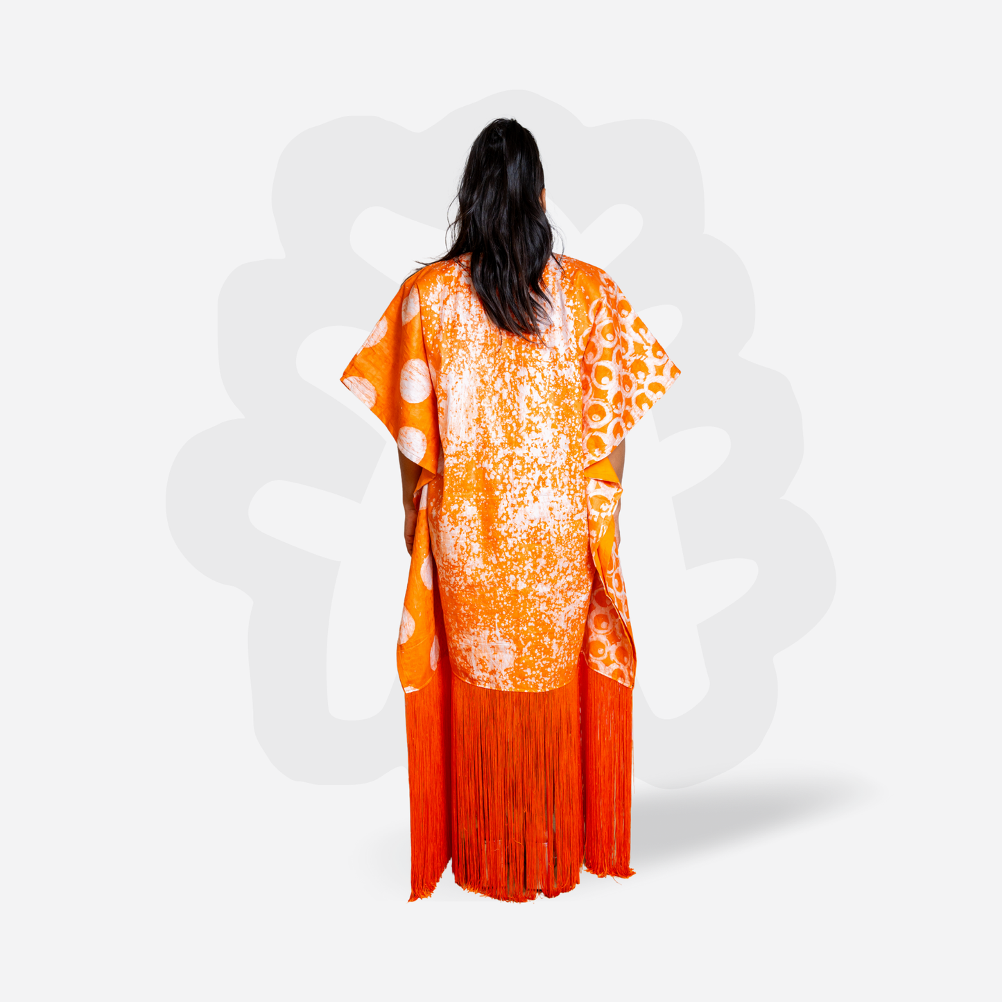 Fringe Obsession Bright Kaftan Bubu