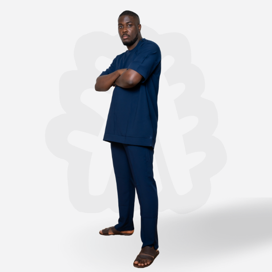 ODOGWU SET - Modern African Men Two-Piece Set