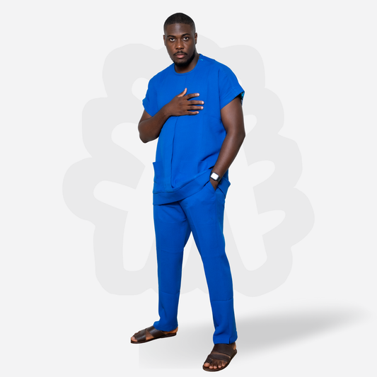 MODERN MAN SET - Contemporary African Minimalist Two-Piece Set
