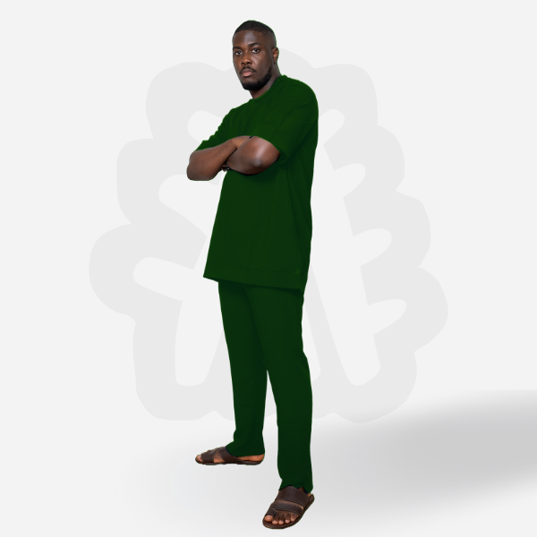 ODOGWU SET - Modern African Men Two-Piece Set