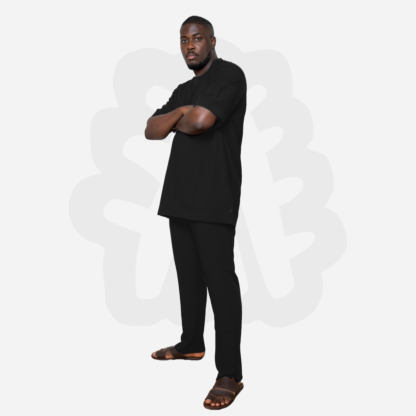 ODOGWU SET - Modern African Men Two-Piece Set