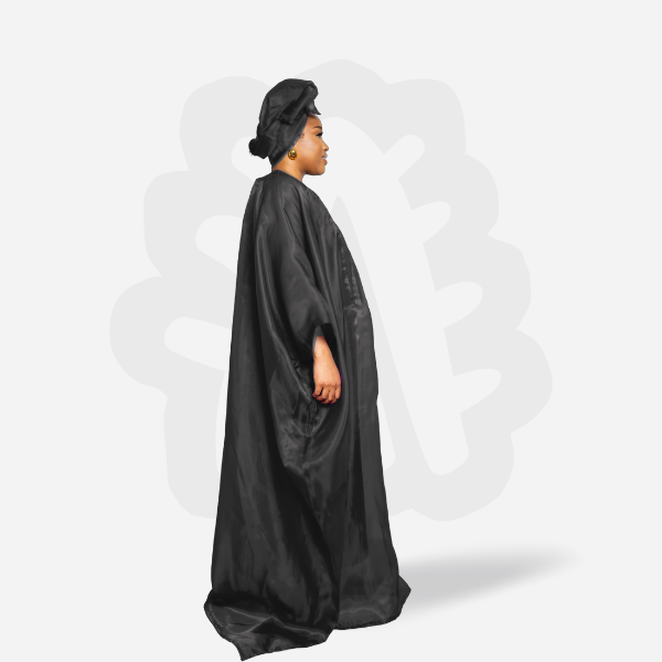 REGAL ORGANZA BUBU WITH EMBROIDERY STITCHES