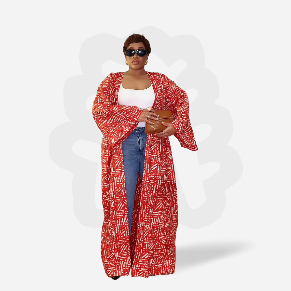 TRIBAL KIMONO - Ankara Print