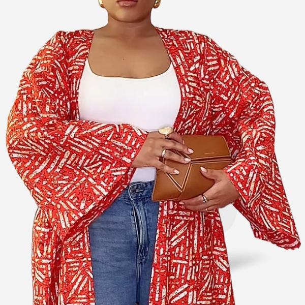 TRIBAL KIMONO - Ankara Print