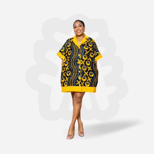 Chic Ankara Shorty Bubu